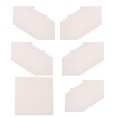 thumbnail image 2 of Blocs Adhésifs Polyvalents Transparents Blocs Mémo Blocs de Notes 50 Feuilles pour Dortoir Travail m, 2 of 8
