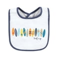 thumbnail image 7 of Hudson Baby Infant Boy Cotton Bibs, Surfer Dude, One Size, 7 of 7