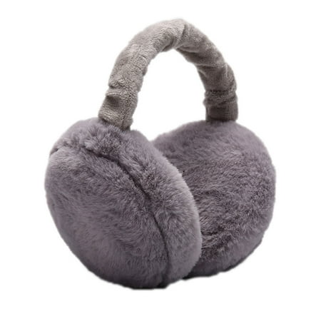 

MageCrux 1PC Foldable Earmuffs Cute Hamburger Ear Warmers Men Women Winter Warm Ear Covers