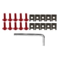 thumbnail image 3 of Kit de Carénage Moto Winshield, Clip de Fixation de Pare-Brise Moto Robuste Universel pour une Utilisation Professionnelle pour Moto Argent, Rouge, Or, 3 of 8