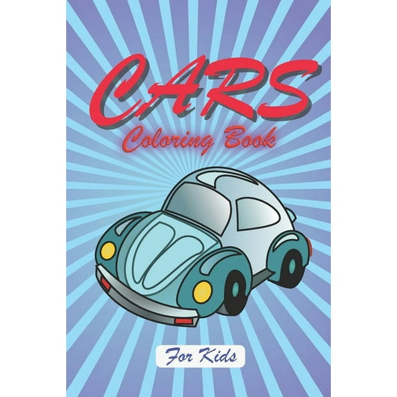 Cars coloring book for kids (Paperback)