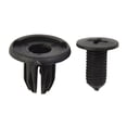 thumbnail image 4 of Black Car Rivet Clips 10mm Hole Push Clips for Fender Door Trim 50x Pack, 4 of 9