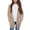 Khaki, variant on Girls Long Sleeve Cardigan Kids Casual Open Front Chunky Sweater Fall Outerwear 5-14Y (AG,5-6 Years)