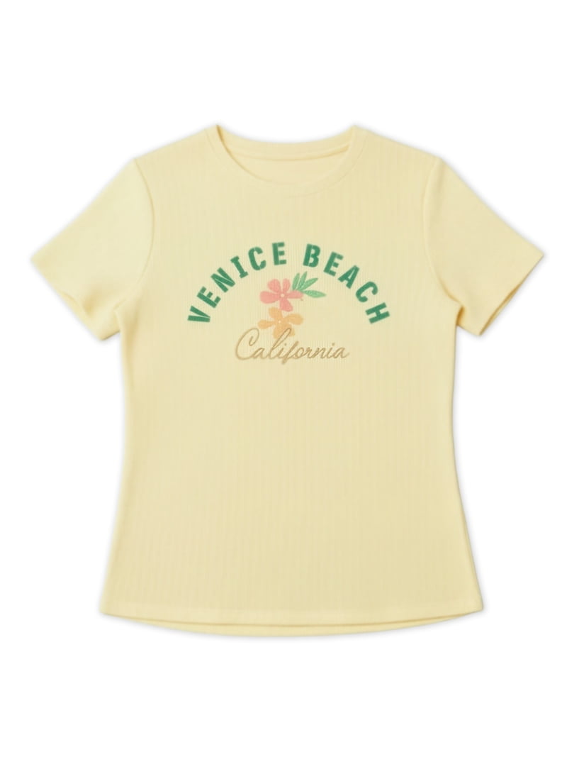 BABYL 公式海外ストア版 NEW WORLD TEE サイズ 2XL Feeling Spicy Women's Graphic Cropped Baby Tee with Short Sleeves