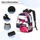 thumbnail image 3 of Disketp Pink Flamingos Mochila Ligera Clásica con Múltiples Bolsillos, Mochila Casual para Hombre y Mujer, Ideal para Escuela, Trabajo y Viajes, 3 of 6