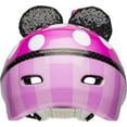 thumbnail image 4 of Bell Sports Minnie Mouse 3D Sequin Ears Toddler Helmet, 4 of 9