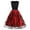 Red dresses for women 2023, variant on Wycnly Dresses for Women 2025 Elegant Mesh Patchwork Evening Party Swing Formal Dresses Sleeveless Round Neck Floral Print Summer Midi Sun Dress Red S Clothes