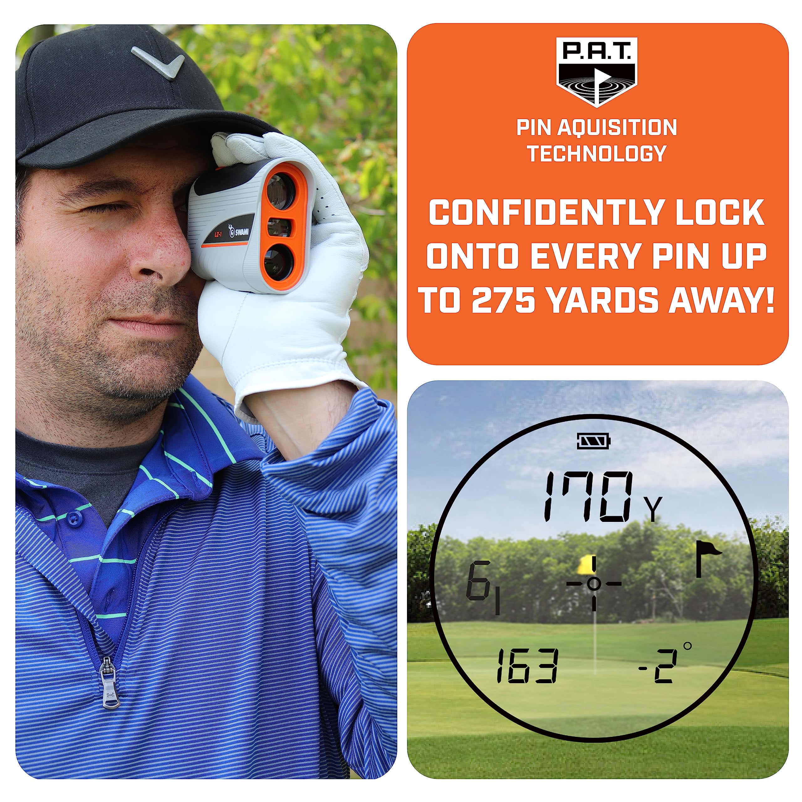 IZZO Swami LZ-i Golf Laser Rangefinder, LZ-i