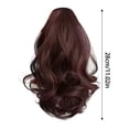 thumbnail image 3 of Lovely Hair Synthetic Wigs Hair Clip Temperament for Woman Camping Ponytail Braids Hair Delicate Jaw Clip for Girl, 3 of 8