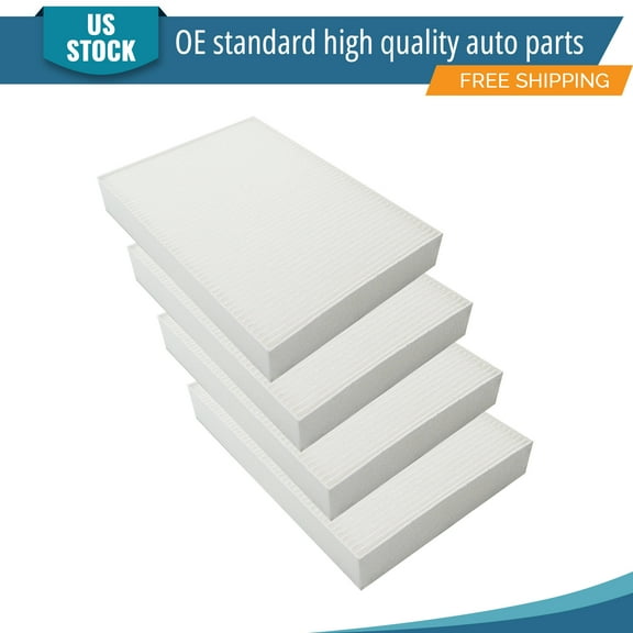 YXPCARS 4PCS Cabin Air Filter for Nissan Rogue 2014-2020 Rogue Sport 17-22, New Activated Carbon Cabin Air Filter Replacement (CF11854)