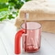 thumbnail image 4 of Vaso para Enjuague Bucal con Soporte para Cepillos de Dientes: Diseño de Alta Gama para Uso Doméstico, Accesorios Dentales para Estudiantes y Parejas con Ranura de Silicona, Paquete de 1, 4 of 6