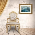 thumbnail image 3 of Steve Mohlenkamp 32x23 Gold Ornate Wood Framed with Double Matting Museum Art Print Titled - Icebergs from the Jokulsarlon glacier drift in Jokulsarlon lagoon in Iceland, 3 of 4