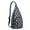 Black-4, variant on Nautical Sling Backpack – Vintage Maritime Hiking Daypack with Anchor & Compass Design, Lightweight Waterproof Travel Bag for Beach, Boating, and Outdoor Adventure