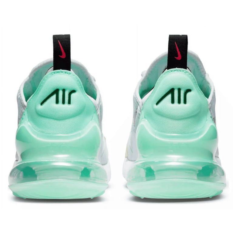 Nike Women's Air Max 270 Shoes, Size 7.5, Teal/Black/White