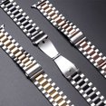 thumbnail image 5 of For Apple Watch Band 42/44/45mm or 38/40/41mm, Stainless Steel Strap For Applefor Apple Watch Series SE 7 6 5 4 3 2 1, 5 of 5