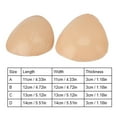 thumbnail image 4 of Almohadillas Adhesivas Para Sujetador, Almohadillas Invisibles De Silicona Push-up Para Sujetador Para Mujer, Con Cubiertas Para Pezones, Para Sujetadores, 4 of 7