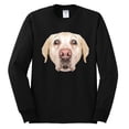 thumbnail image 2 of Wild Bobby, Golden Retriever Cute Gift, Dog Lover, Men Long Sleeve Shirt, Black, Small, 2 of 4