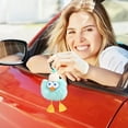 thumbnail image 3 of Llavero colgante de patito, bolso para bebé con ojos grandes, decoración de dibujos animados para pareja, coche familiar y dormitorio, 3 of 3