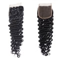 thumbnail image 4 of USTAR Brazilian Virgin 3 Bundle with Closure 100% Human Hair Deep Wave 12"14"16" Bundle+10" 4x4 closure, 4 of 10