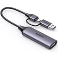 thumbnail image 1 of UGREEN Capturadora de Video HDMI to USB-A/USB-C 4K, Full HD 1080P 60FPS 480Mbps Tarjeta de Captura, USB 2.0 Grabaci&oacute;n de Audio para Juegos, Transmisi&oacute;n, Ense&ntilde;anza, 1 of 8