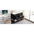 thumbnail image 7 of 36-Inch Bathroom Vanity Cabinet with MDF Material Solid Wood Frame and 4 Drawers for Practical Bathroom, 7 of 7