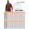 thumbnail image 4 of Colsmile Men's Cable Knit Crewneck Sweater, Casual Long Sleeve Pullover for Fall Winter, 4 of 11