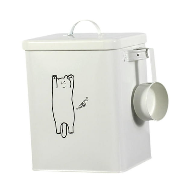 BELOVING Pet Food Storage Container Rice Bin Dry Food Container for Kitchen Dorm Home A A