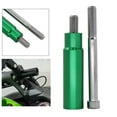 thumbnail image 3 of facefd Durable Portable Handlebar Bracket Extension For KAWASAKI 650 2017-2019 Green, 3 of 9