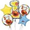 Sesame Street 1st Birthday Bouquet of Balloons