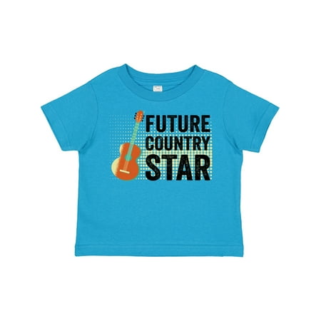 

Inktastic Guitar Music Future Country Star Gift Toddler Boy or Toddler Girl T-Shirt