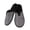 Black, variant on Men's Glen Plaid Plush Slippers - Mens - Male (L, Brown)