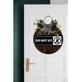 thumbnail image 3 of Do Not Sit Sign Farmhouse Wood Sign Front Porch Decor Rustic Wooden Sign Wall Decor Hanging Wooden Decorations with Bow-Knot for Home Porch Wall Door, 11 x 11 inch, 3 of 5