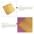 thumbnail image 3 of LOVEVER 600 Pcs Gold Aluminum Foil Packing Paper Food Baking Candy Wrappers Tea Packpack, 3 of 6