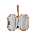 thumbnail image 4 of Bolsa de Almacenamiento Ovalada de Nailon Impermeable Acolchada a Prueba de Golpes para Tarjetas de Memoria / USB / Disco Duro Externo / Llave naranja Soledad Caja de almacenamiento de cables, 4 of 10