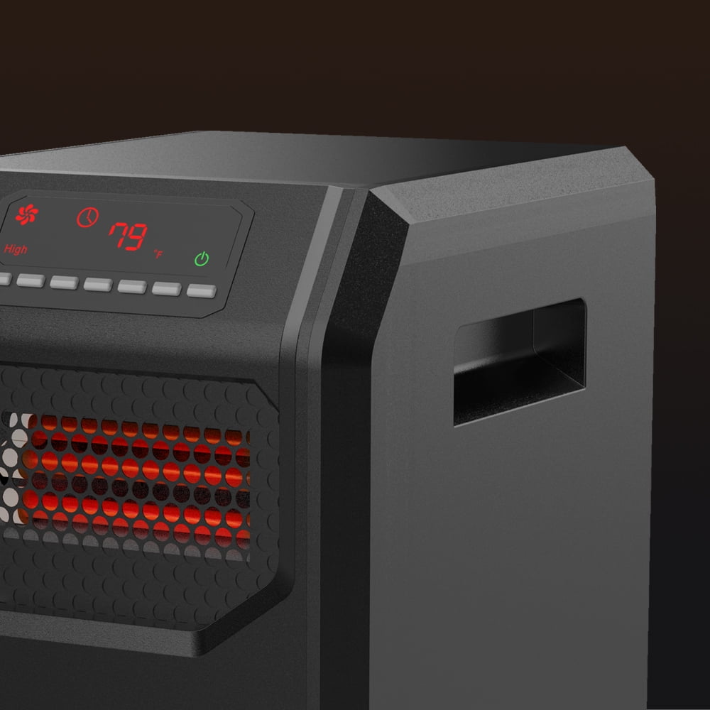 uhomepro Electric Heaters, Safe Infrared Quartz Electric Heater ...