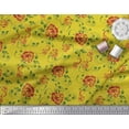 thumbnail image 3 of Soimoi Toile de Coton Chambrée Tourbillons & Tissu Imprimé Artistique Floral 1 Yard 56 Inch Wide, 3 of 3