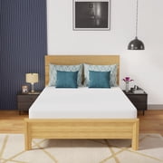 Gel Memory Foam Mattress Wave Comfort Foam Mattress 8 inch Mattress, CertiPUR-US Certified,Breathable Bed Mattress for Cooler Sleep Supportive & Pressure Relief,Removable Soft Cover,White Twin