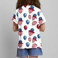 thumbnail image 3 of FamilyThread Kids Fourth of July Shirt for Boys Girls Red White and Blue Shirt America Flag Short Sleeve Patriotic American Flag Kids Clothing, 3 of 6