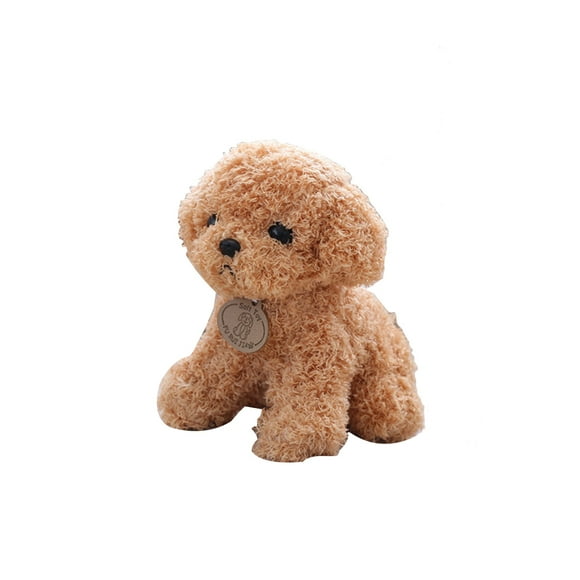 MasteelfCA Simulation Teddy Dog Doll Toy Stuffed Plush Animal Puppy Lovely Toy Doll Children Gifts (Random Color)