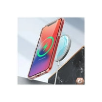 SupCase Unicorn Beetle Style - Back cover for cell phone - polycarbonate, thermoplastic polyurethane (TPU) - clear - 5.4" - for Apple iPhone 12 mini