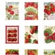 thumbnail image 1 of 46 Pieces Vintage Strawberry Orchard Decorative Stickers Scrapbooking Sticker Label Diary Sealing Sticker, 1 of 3