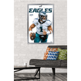 thumbnail image 2 of NFL Philadelphia Eagles - Jalen Hurts Feature Series 23 Wall Poster, 22.375" x 34" Framed, 2 of 5