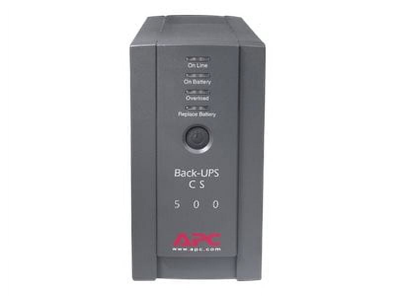 Schneider Electric BK500BLK 6 Outlets UPS, Black