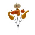 thumbnail image 1 of Halloween Desktop Ornament Decorative Picks with Pumpkins and Eyeball Floral for Centerpiece Home 2PCS, 1 of 3