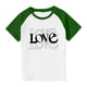 thumbnail image 3 of Blusas y camisas de manga corta con cuello redondo para niños y niñas, blusa de manga corta con estampado de cuello redondo, 3 of 7