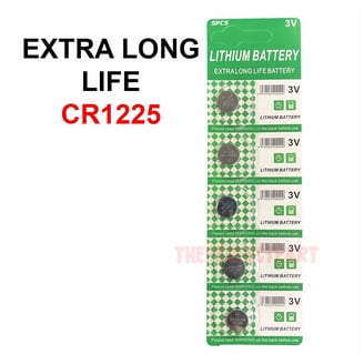Best Price Square Battery, Lithium Coin, CR1225, 3V 48MAH CR1225 By Renata