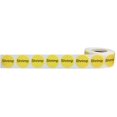 thumbnail image 2 of Autocollants Adhésifs Cercle Fruits de Mer Crevettes Jaunes avec 1 Pouce Rond - Lot de 500 InStockLabels.com, 2 of 2
