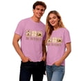 thumbnail image 5 of Easter Graphic Tee for Couples Matching Holiday Celebration Casual Crewneck Shirt Pink XXXL, 5 of 6