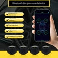 thumbnail image 3 of maskred Bluetooth 5.1 Wireless Car TPMS Tire Pressure Alarm System Sensor Car TPMS 4Pcs, 3 of 6