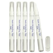 Teeth Whitening PAP Gel 5 Pens Pack, 18% - Tooth Bleaching Whitener Pen Oral Kit